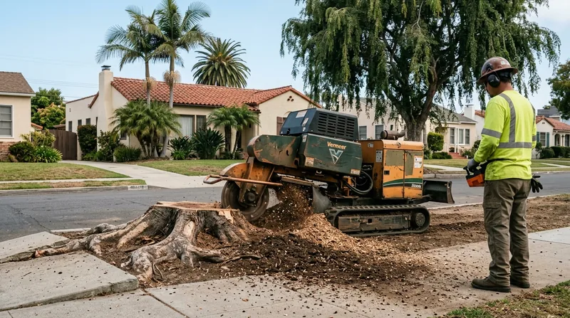 Stump Grinding Long Beach